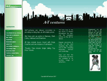 Tablet Screenshot of aandtventures.co.uk